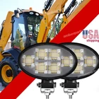 2PC 150W Tractor Oval Led Headlight 12V-24V IP68 Work For Various Jcb New. Price: $109.00.