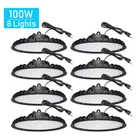 8 Pack 100W Led Ufo High Bay Light Industrial Commercial Factory Warehouse New. Price: $161.39.