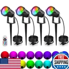 Ourleeme Lawn Flood Light Stake 2-IN-1 Waterproof Outdoor Remote Landscape Spotl New. Price: $68.69.