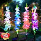Aureate Delphinium Solar Garden Lights 4PK Waterproof Outdoor New. Price: $41.99.