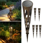 Jjx Solar Pathway Lights, 6 Pack Outdoor Walkway For Yard Outsid... New. Price: $66.26.