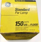 Flood Lamp Bulb Ge 150PARFL Watts 120 Volts Medium Skirted Base New. Price: $9.95.