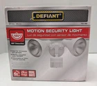 Defiant 703499 180 Wide Motion Detection Outdoor Security Light White New. Price: $29.96.