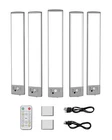 Vevor Under Cabinet Lighting 5 Pcs 68 Led Motion Sensor Lights Battery Operated New. Price: $52.99.
