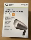Commercial Electric Ce Line Voltage Bronze Led Landscape Flood Light 14W 1100LUM New. Price: $12.50.