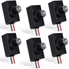 Flutesan 6 Packs Dusk To Dawn Sensor For Outdoor Lighting 100-277V Black New. Price: $32.57.