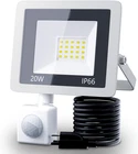 20W Plug Led Motion Sensor Flood Light, Pir Induction Lamp, Dusk New. Price: $38.18.