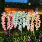 Solar Outdoor Waterproof IP65, Lilac Vines With 140+ Flowers, New. Price: $32.13.