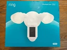 Ring Floodlight Cam Wired Pro With Birds Eye View W/ 2K Video Vision White New. Price: $123.99.
