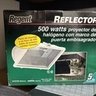 Regent Reflector Halogen Outdoor Flood Light Watt HQ500 White Nib New. Price: $24.99.