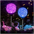 Mmhf Solar Garden Lights Outdoor Upgraded Globe Powered New. Price: $41.20.