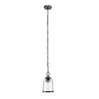 Globe Electric 44309 Roth Oil Rubbed Bronze Outdoor Indoor Hanging Pendant Light Open. Price: $35.89.
