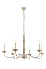Elegant Lighting LD6007D40 Merritt 40"W Taper Candle - Weathered Dove New. Price: $316.00.