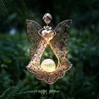 Kaixoxin Leds Solar Stake Lights For Garden Metal Warm White Memorial Gift - New. Price: $39.98.