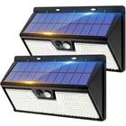 Large Solar Motion Lights Outdoor, 318 Led Super Bright Shed With Li... New. Price: $38.80.
