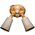Brinks Dusk To Dawn Activated Flood Security Light, White Finish Used. Price: $20.00.