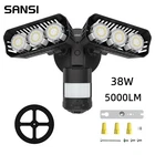 Sansi 38W 5000LM Motion Detector Lights For Outside Security Lighting Waterproof New. Price: $39.71.