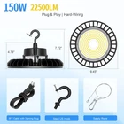 150W Ufo Led High Bay Area Commercial Industrial Warehouse Gym Shop Lights New. Price: $54.69.