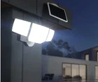 New Lutec Motion 3000 Lumens Outdoor Activated Solar Security Led Light. Price: $34.88.