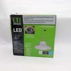 Eti Adjustable Cct Integrated Led Recessed Light Trim 6" 53804102 Open. Price: $20.12.
