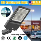 300W Led Slip-fit Light Commercial Garden Parking Lot Pole Fixture Dusk To Dawn New. Price: $103.60.