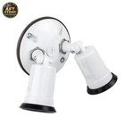 Commercial Electric White Outdoor Flood Light Lamp Holder New. Price: $38.99.