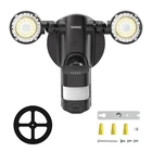 Sansi 25W 3000LM Led Security Motion Sensor Outdoor Floodlights Open. Price: $17.99.
