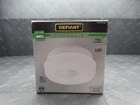 Defiant White Motion Activated Battery Powered Indoor/outdoor Led Ceiling Light Open. Price: $9.80.