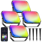Nopoor Led Flood Light, Rgb Color Changing Lights Outdoor, Smart Low Vo... New. Price: $101.99.