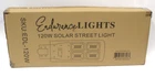 New Endurance Solar Street Lights Outdoor Led Lamp Flood Motion 120W. Price: $89.95.