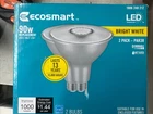 Ecosmart 90W PAR38 Dimmable Bulbs 1000 Lumens Bright White 2 New. Price: $15.44.