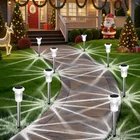 Eyrosa Solar Outdoor Lights, 10 Pack Waterproof Stainless Steel Cool White New. Price: $42.01.