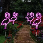 Retisee 6 Pcs Flamingo Solar Stake Lights Pink Outdoor Bulk N... New. Price: $80.77.