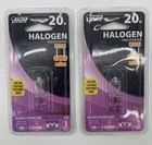 Feit Electric Light Bulb Watts 120 Volt GY8.6 Base 2000 Hour Lot Of New. Price: $19.95.