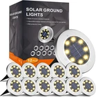 Incx 12 Pack Solar Pathway Lights Outdoor Warm White Garden New. Price: $42.01.