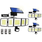 Solar Motion Lights Outdoor 16.4FT Cable 3000LM IP65 Waterproof Led Mdcmdcm Dusk New. Price: $124.99.