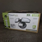 Good Earth Lighting Led Motion Activated Battery-operated Security Flood New. Price: $24.99.