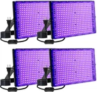 300W Led Blacklight 4 Pack - Waterproof Uv Floodlights For Parties & Events New. Price: $177.99.