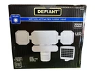 270 White Motion Sensor Solar Powered Outdoor 4-HEAD Led Security Flood Light New. Price: $69.95.