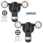 Sansi Security Motion Sensor 2PACK 3000LM 25W Outdoor Black Led Floodlight New. Price: $54.56.