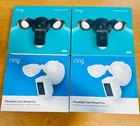(2 Pack) Ring -floodlight Plus Outdoor Wired 1080P Surveillance Camera-siren New. Price: $289.99.