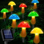 Solar Garden Decor Lights, Powered Mushroom Outdoor Waterproof Long Las... New. Price: $30.19.