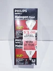 Phillips Master Line PAR-38 Halogen Flood Light Bulbs Indoor/outdoor 2000 Hours New. Price: $21.97.