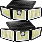 Ameritop Solar Lights Outdoor, Pack 233 Led High Brightness Cordless Mot New. Price: $57.06.