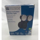 Utilitech Motion-activated Led Security Light 1200 Lumens 6500K Black 4090272 New. Price: $16.19.