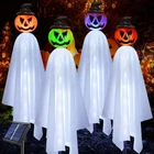 Upgraded Pumpkin Ghosts Halloween Decorations Outdoor, 4 Pack Multicolor New. Price: $14.41.