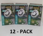 Bell + Howell Solar Led Swivel Disk Path Lights 12-PACK (7846LQP-36) New. Price: $49.00.