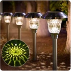 4 Pack Solar Pathway Lights Outdoor Bright White+color Changing Up To 12HRS Land New. Price: $41.63.