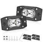 Roador Flush Mount Led Pods 40W Spot Beam Off-road Inch, White New. Price: $53.97.