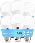 Sunco 6 Pack Dusk Dawn Led Outdoor Light Bulb A19, Photocell Automatic For Ex New. Price: $24.93.
